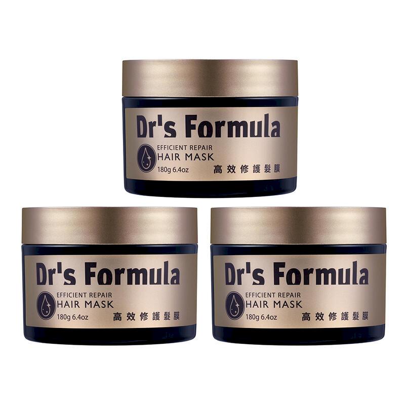 《臺塑生醫》Dr's Formula高效修護髮膜180g (3入)
