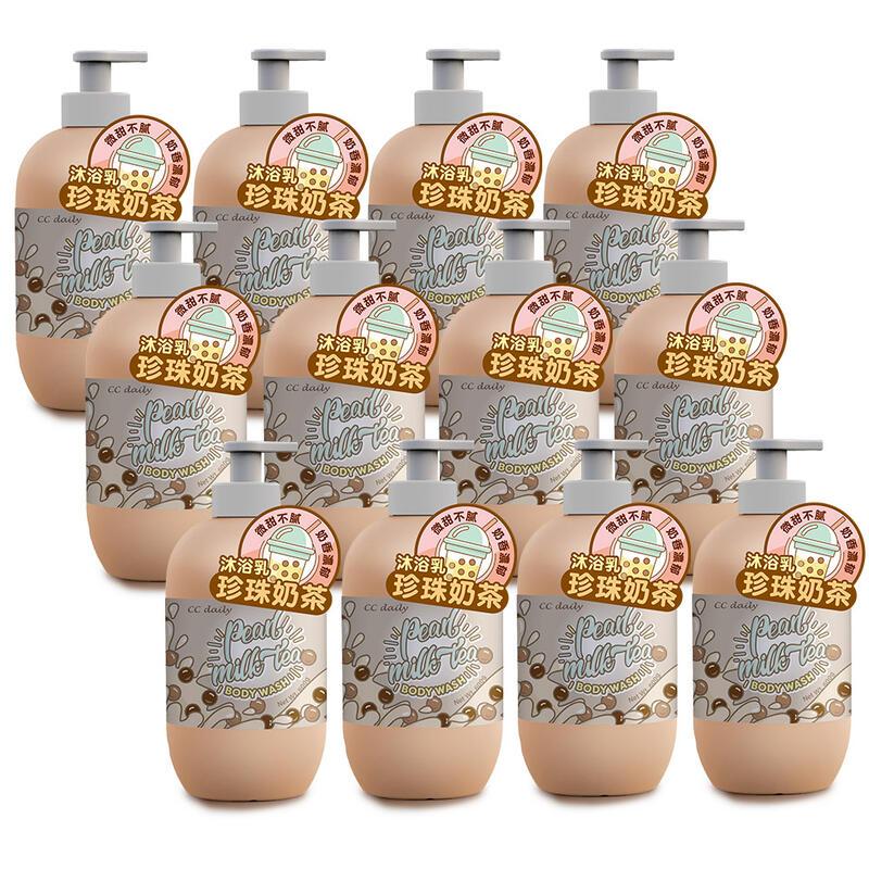 《臺塑生醫》CC daily 珍珠奶茶沐浴乳-600g (12入)