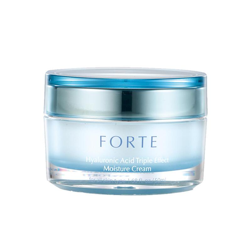 【FORTE】玻尿酸三重水潤精華霜(50ml/瓶) 2瓶/組