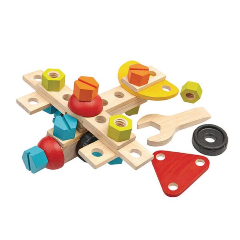 【麗兒採家】PlanToys 小工匠螺絲組