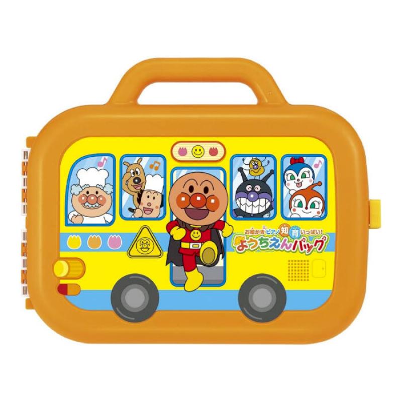 【麗兒採家】日本 麵包超人 趣味手提鋼琴畫板