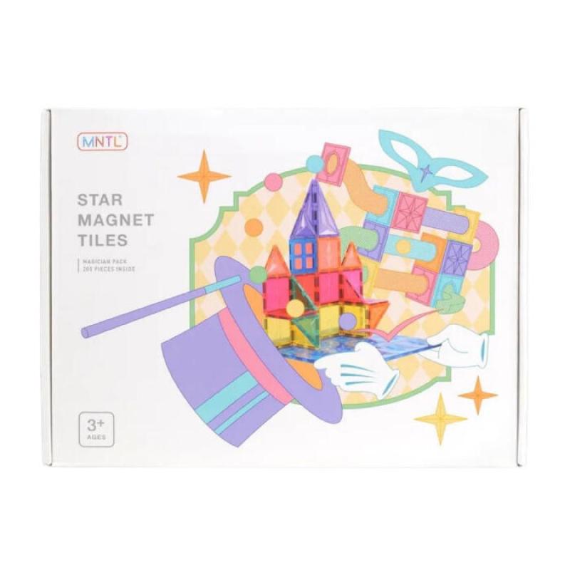 【麗兒採家】MNTL 磁力片-魔術師組合200pcs