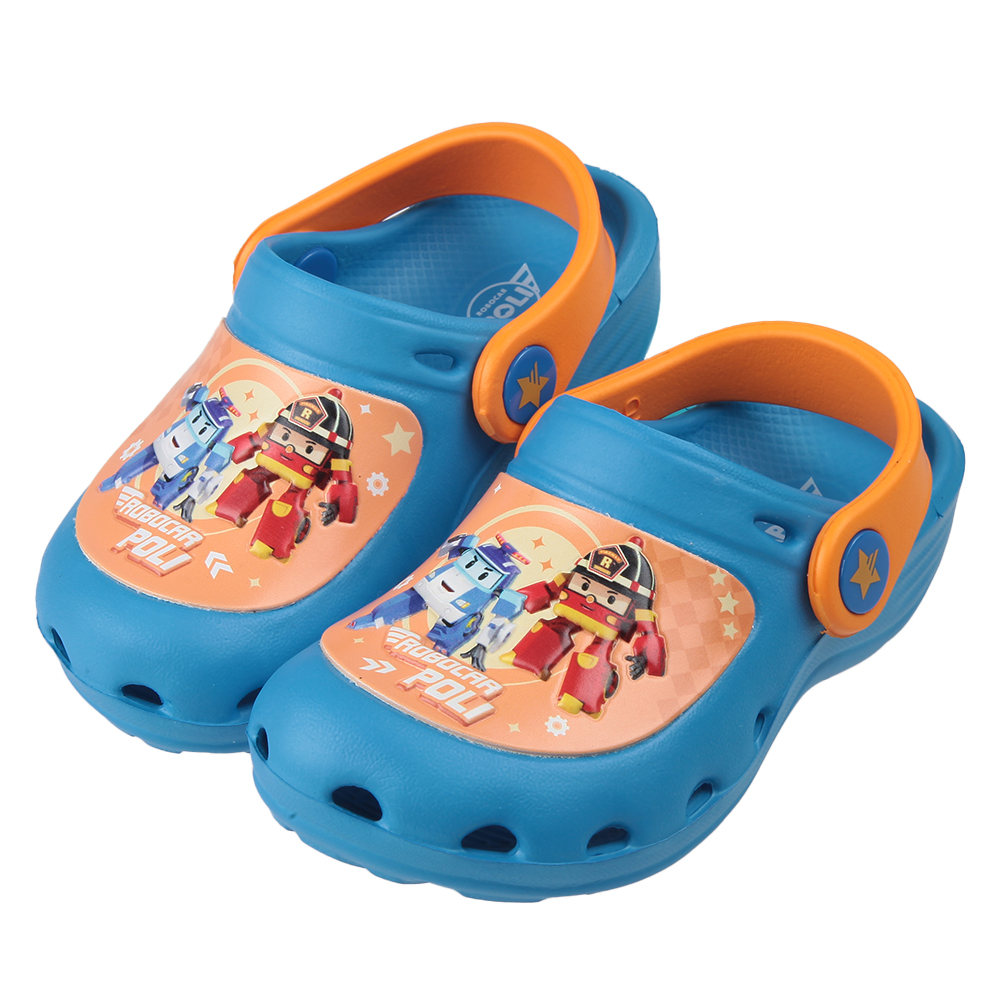 《布布童鞋》POLI救援小英雄波力羅伊聯合出動藍色兒童布希鞋(15~20公分) [ B3Z316B