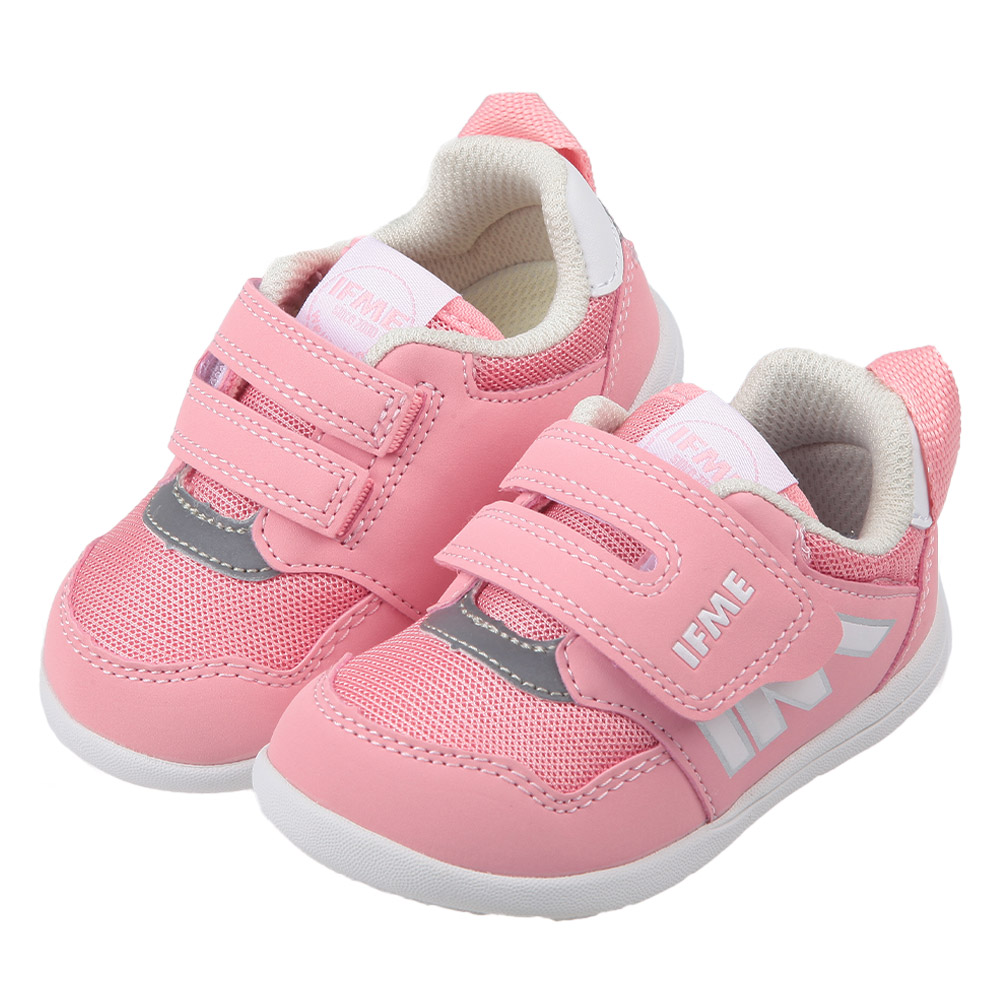 《布布童鞋》日本IFME令和粉紅寶寶機能學步鞋(12.5~15公分) [ P4B201G