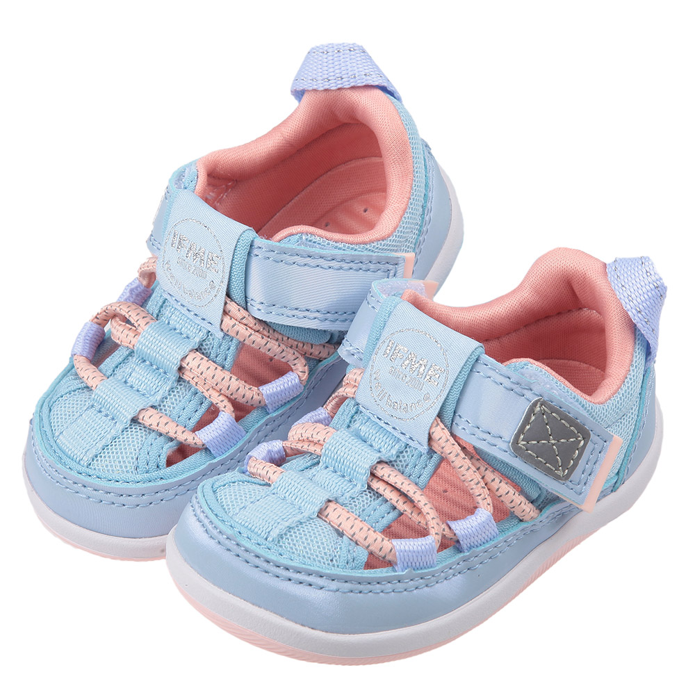 《布布童鞋》日本IFME個性淺藍寶寶機能水涼鞋(12.5~15公分) [ P4B404B
