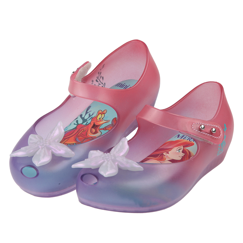 《布布童鞋》Melissa小美人魚賽巴斯丁海星粉紫色公主鞋香香鞋(15.5~18.5公分) [ U3P805G