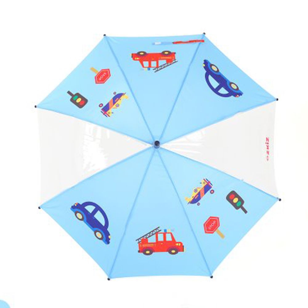 韓國 OZKIZ-超輕量兒童安全雨傘-車車王國