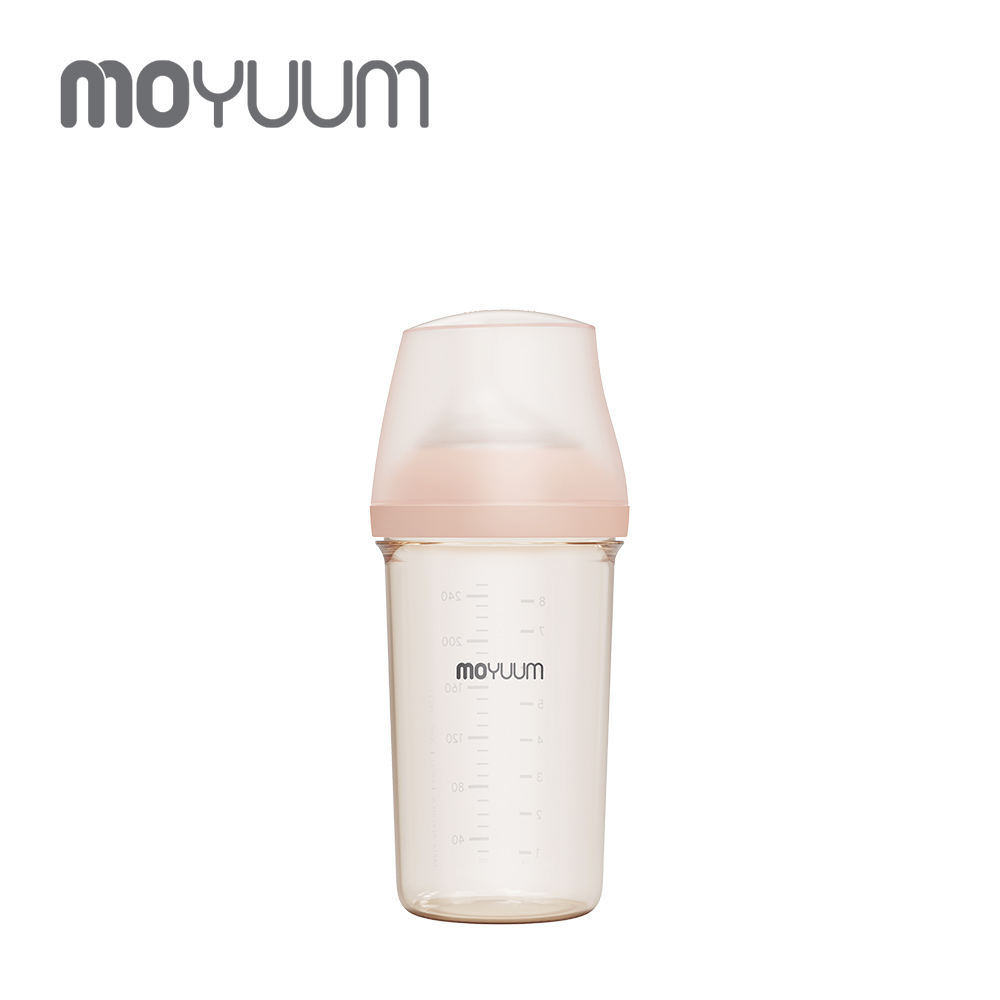 MOYUUM mov.aa圓口偏心奶瓶 經典款250ml(3m+)