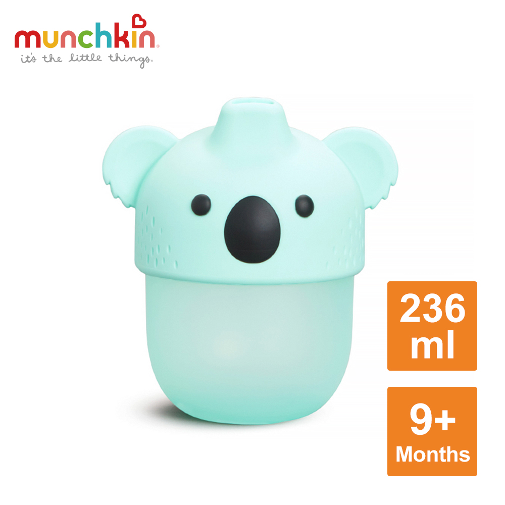 munchkin滿趣健-柔軟觸感矽膠防漏杯236ml