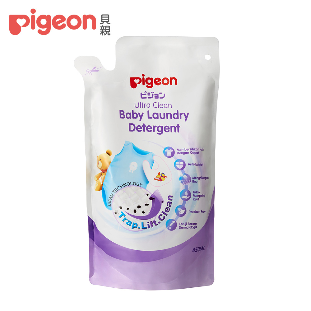【Pigeon貝親】嬰兒洗衣精補充包450ml