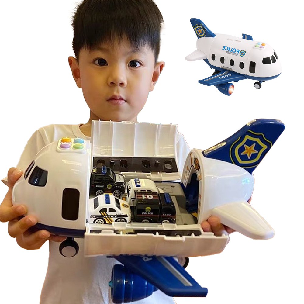 CY80141 聲光飛機玩具 收納飛機 兒童玩具 汽車玩具