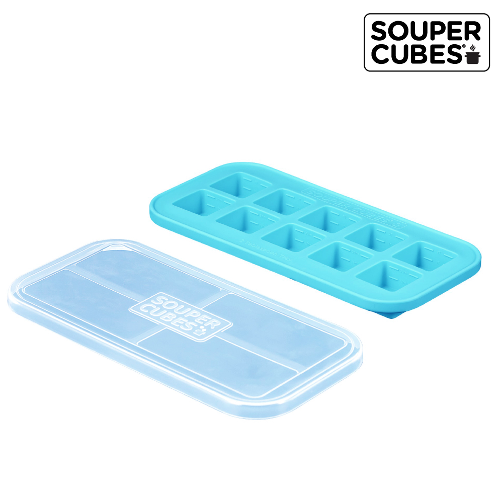 【Souper Cubes】多功能食品級矽膠保鮮盒10格(30ML/格)