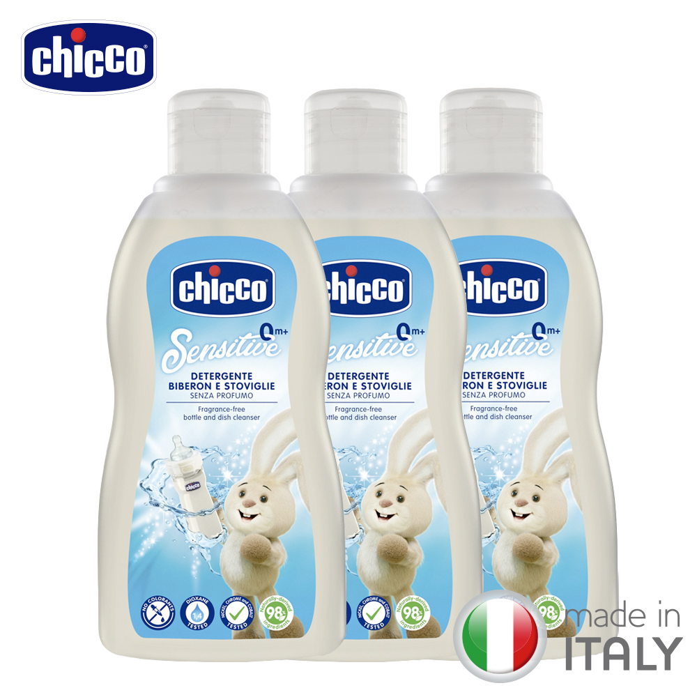 【chicco】奶瓶食器清潔劑300ml-3入組