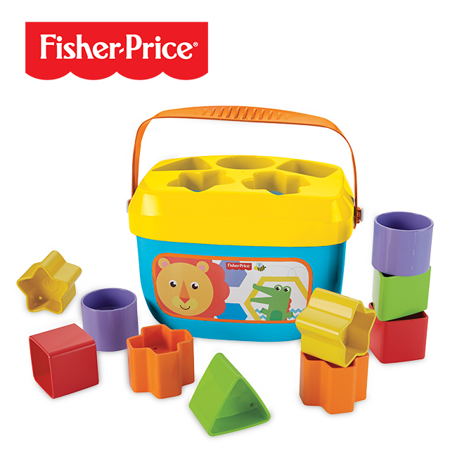 【奇哥】Fisher-Price 費雪 寶寶積木盒