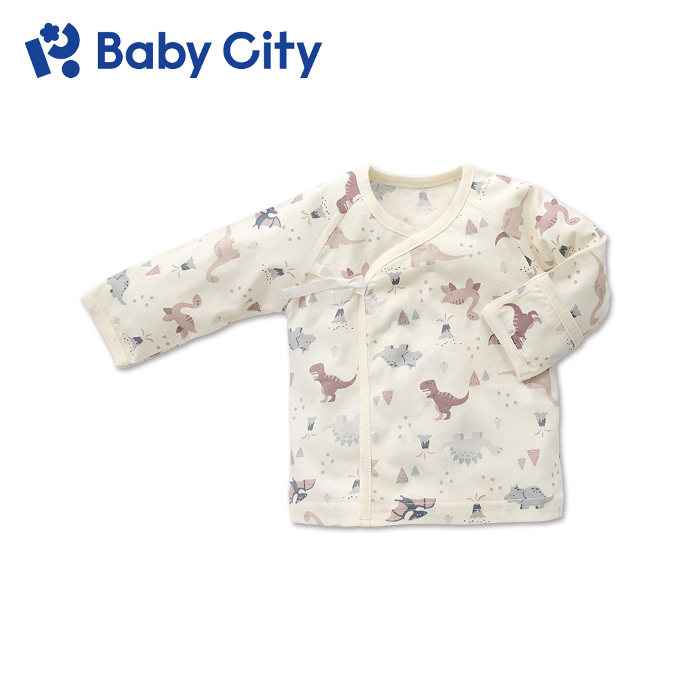 【Baby City 娃娃城】美棉長袖肚衣/恐龍世界(XS/S)