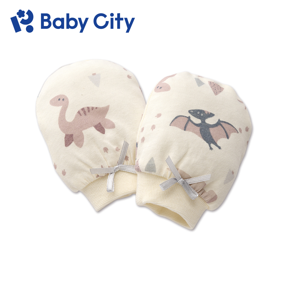 【Baby City 娃娃城】美棉手套/恐龍世界