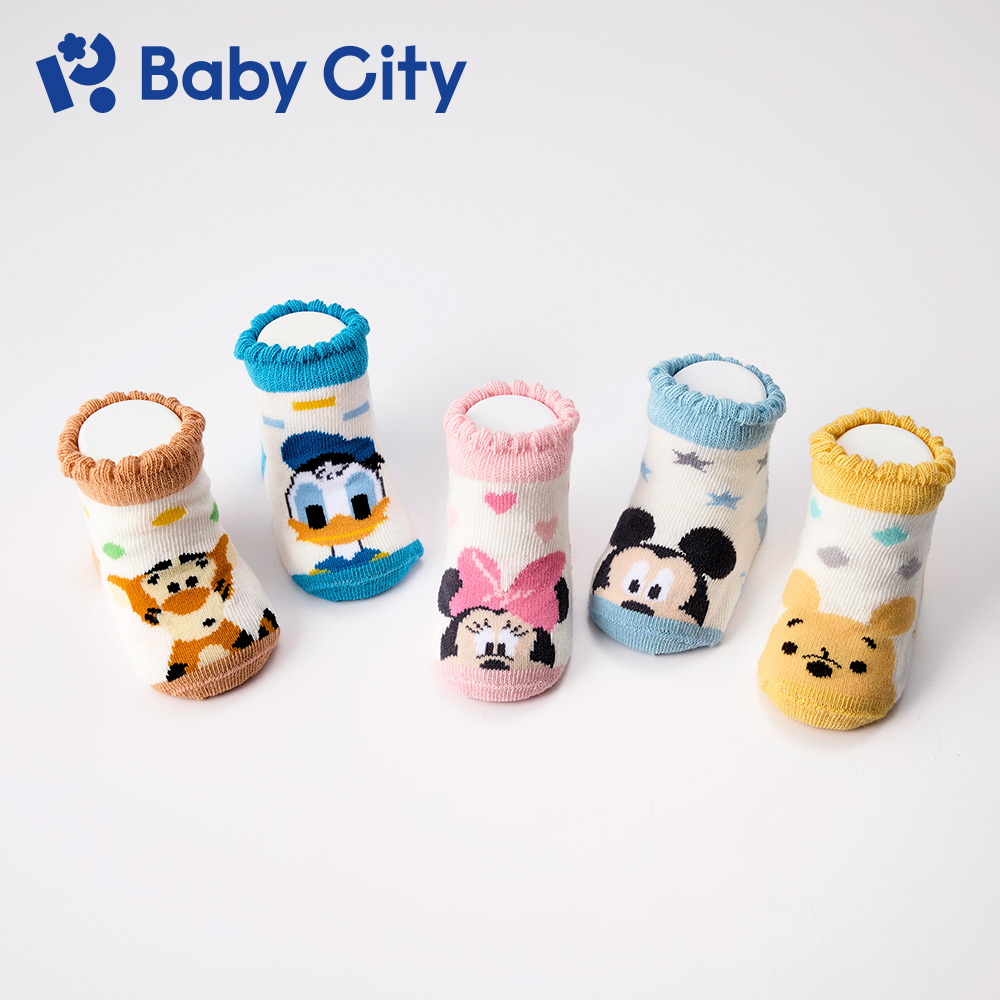 【Baby City 娃娃城】迪士尼造型嬰兒襪