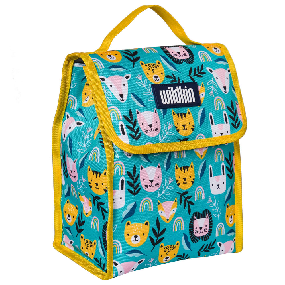 【LoveBBB】美國 Wildkin 55040 派對動物 直立式午餐袋/便當袋/保溫袋(3歲以上)