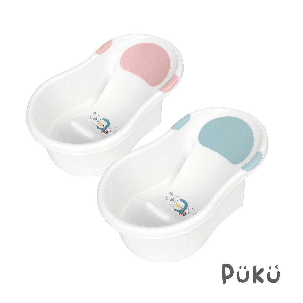 【PUKU 藍色企鵝】mini浴盆(水/粉)