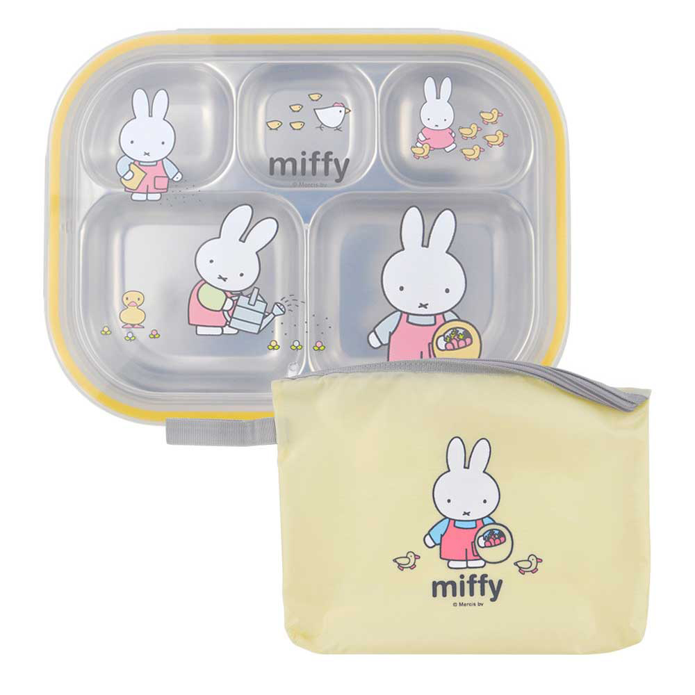 韓國Lilfant 米飛兔Miffy 不鏽鋼餐盤