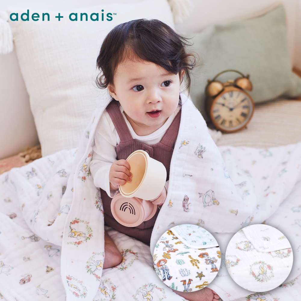 【Aden & Anais】迪士尼經典四層紗厚毯