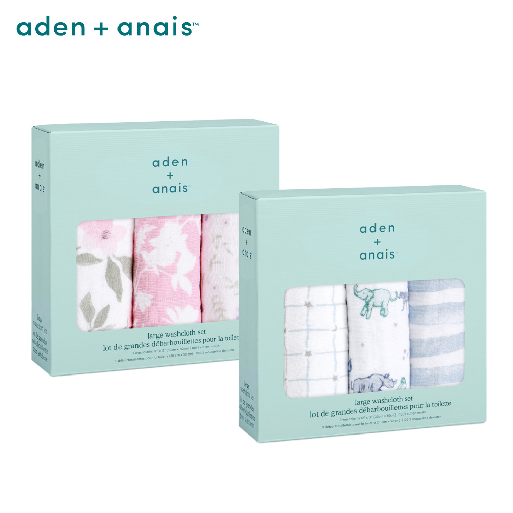 【Aden & Anais】經典方巾3入