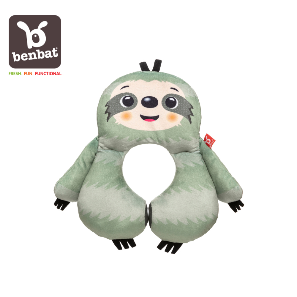【Benbat】幼童頸枕1-4Y(樹懶綠)