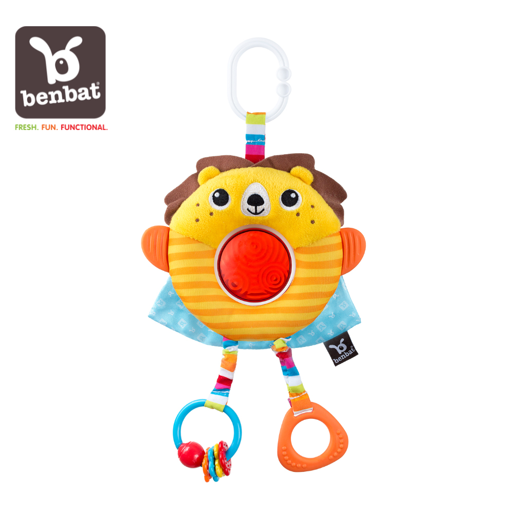 【Benbat】推車吊掛玩具-歡樂小獅子