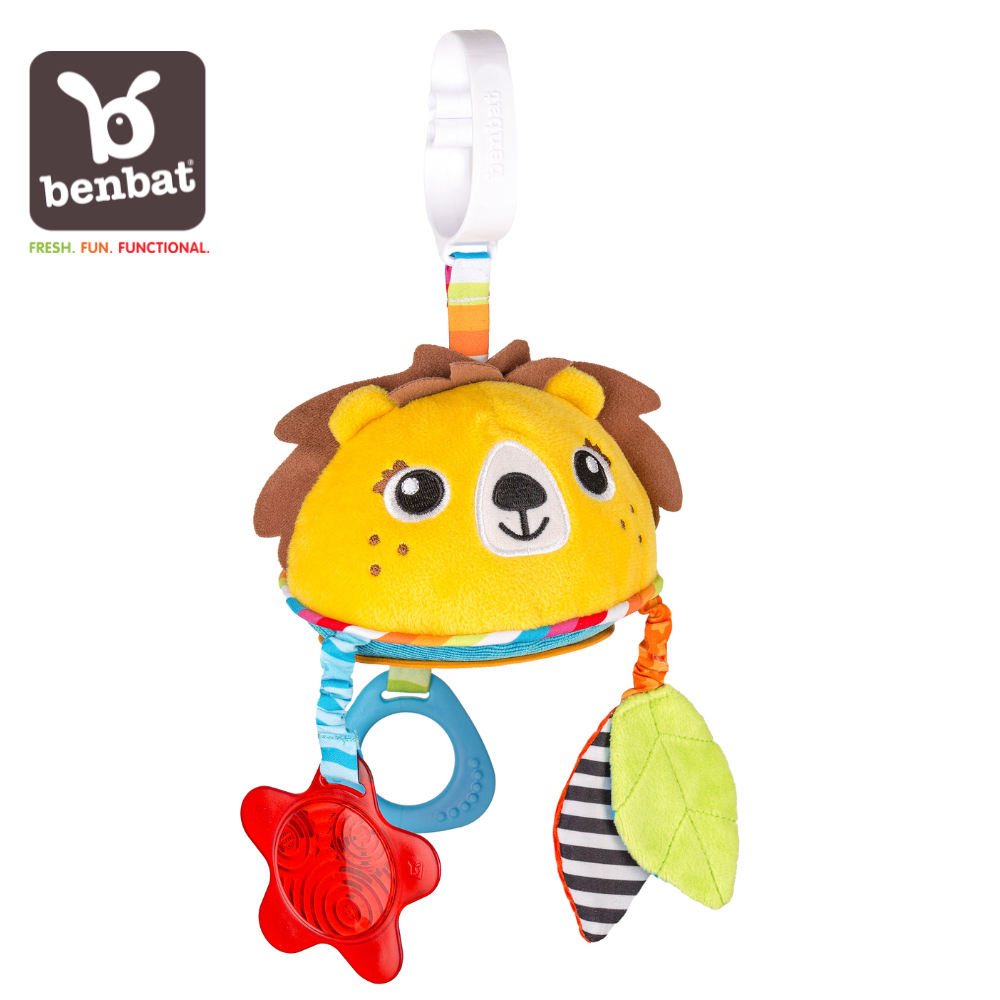 【Benbat】推車吊掛玩具-獅子玩具鏡