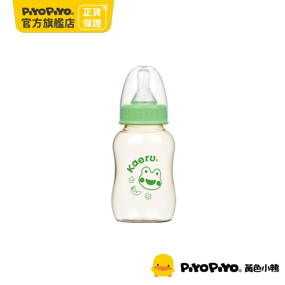 PiyoPiyo 黃色小鴨 哈皮蛙PPSU標準奶瓶(150ml)