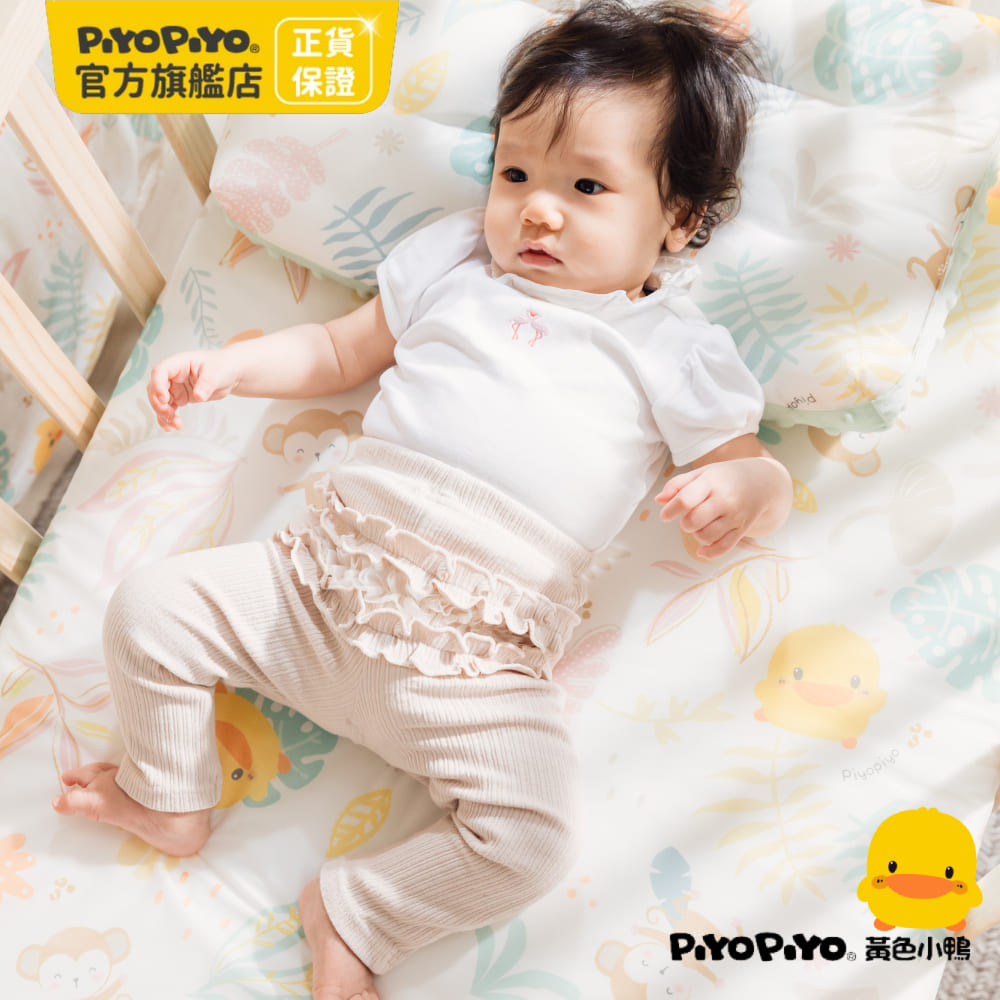 PiyoPiyo 黃色小鴨 睏好好體感瞬涼嬰兒床包