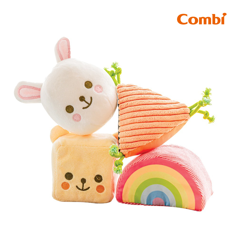Combi 好朋友軟布積木組