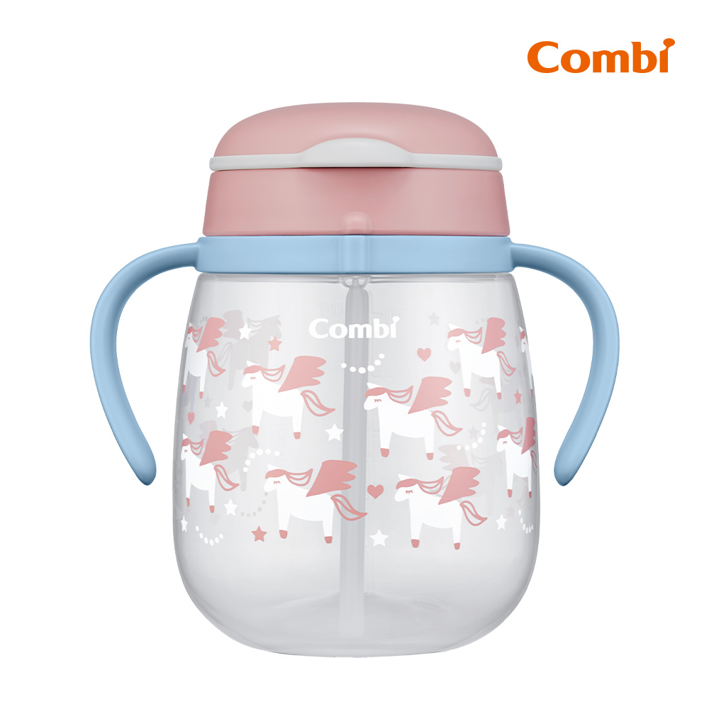 Combi LakuMug樂可杯第三階段吸管杯340ml-奇幻旅程