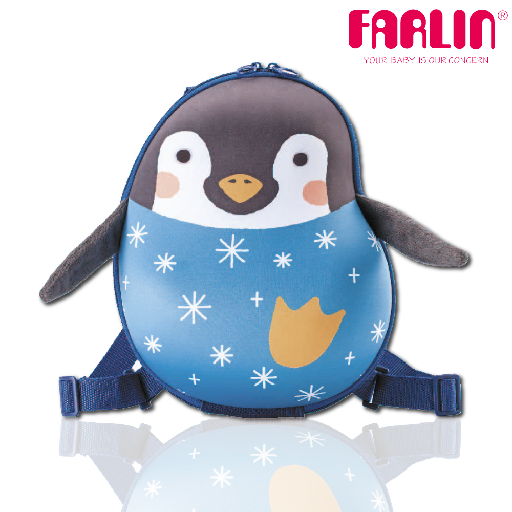 臺灣製造【Farlin】sina&mina 3D可愛動物造型小童後揹包-小酪狸