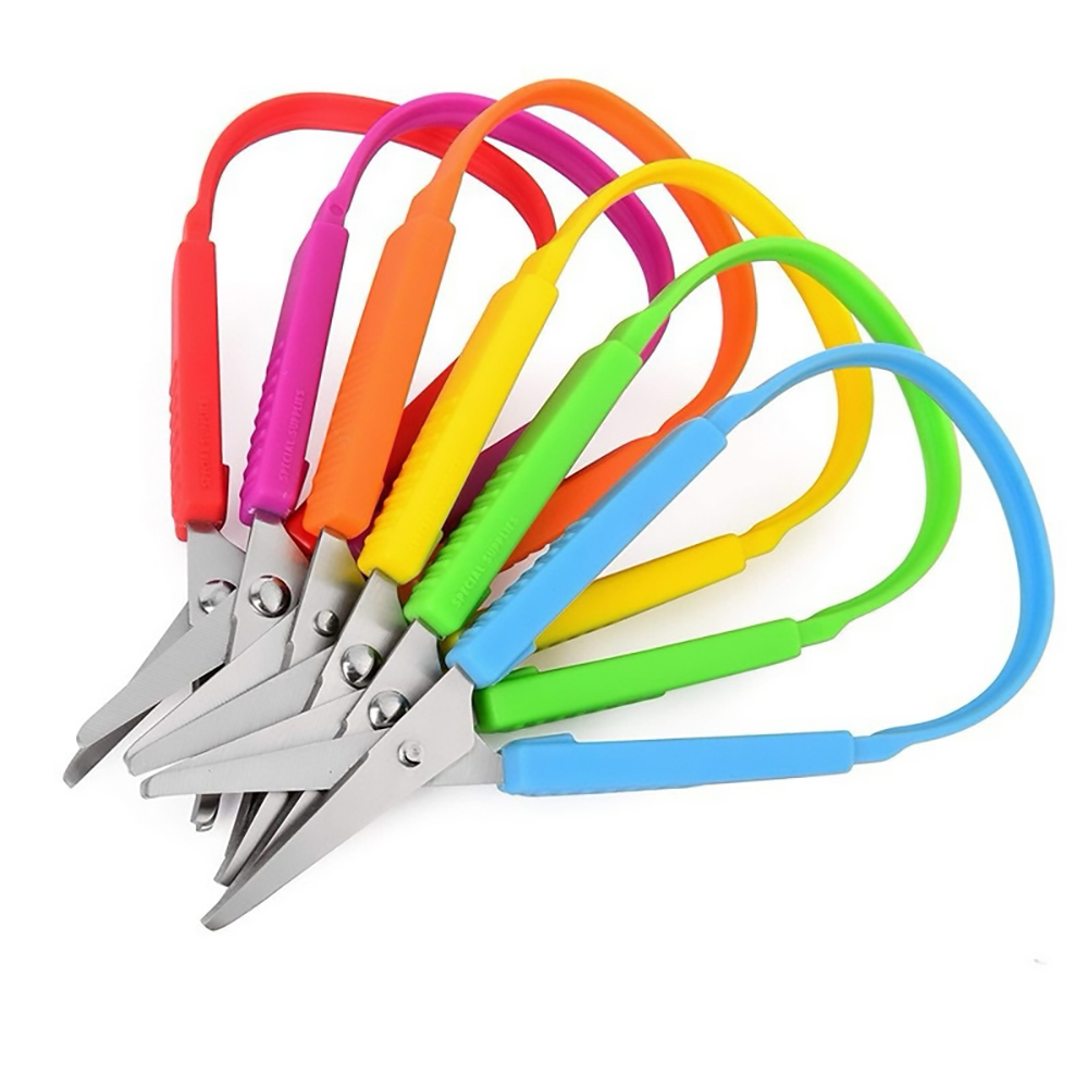 子玄 環型剪刀 環狀簡單 不鏽鋼剪刀 安全剪刀