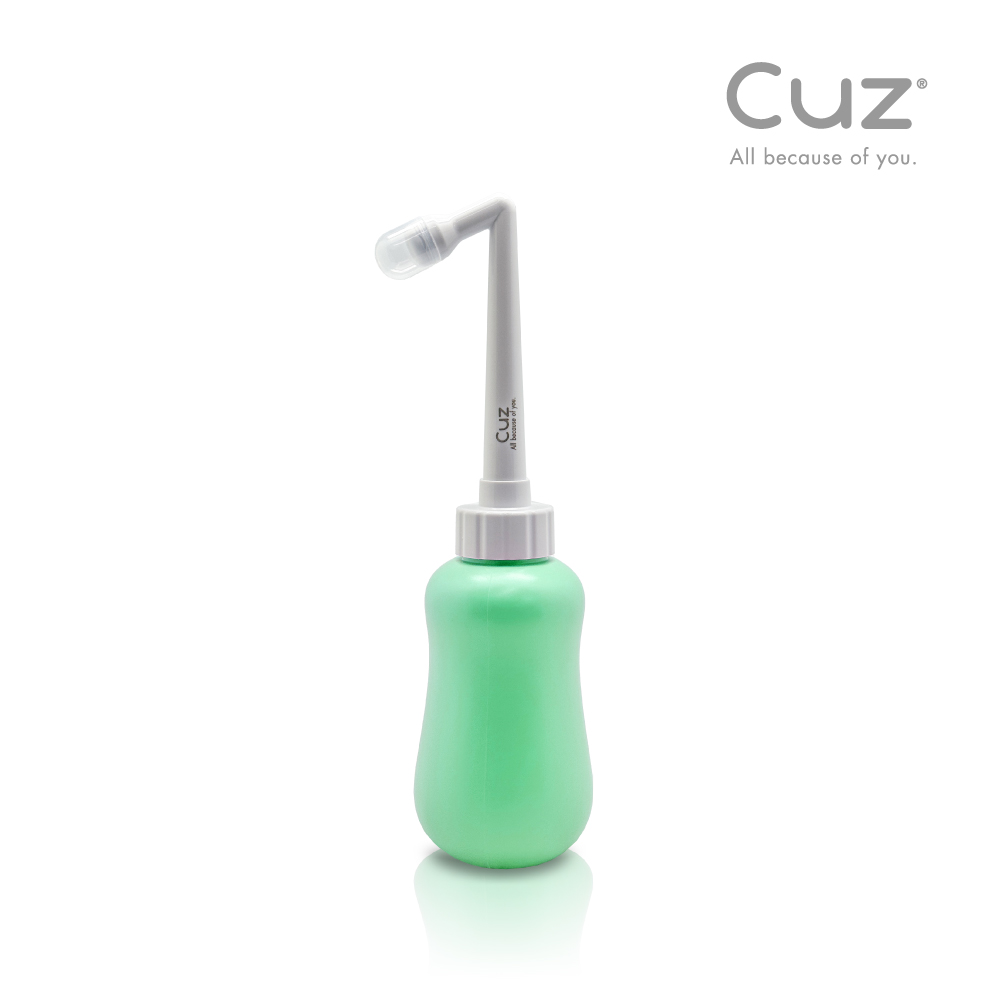 CUZ 科育生理沖洗器(未滅菌)-潔淨綠