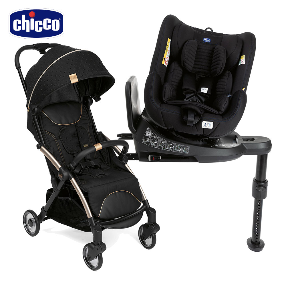 chicco-Goody Plus魔術瞬收手推車輕奢版+Seat2Fit Isofix安全汽座Air版