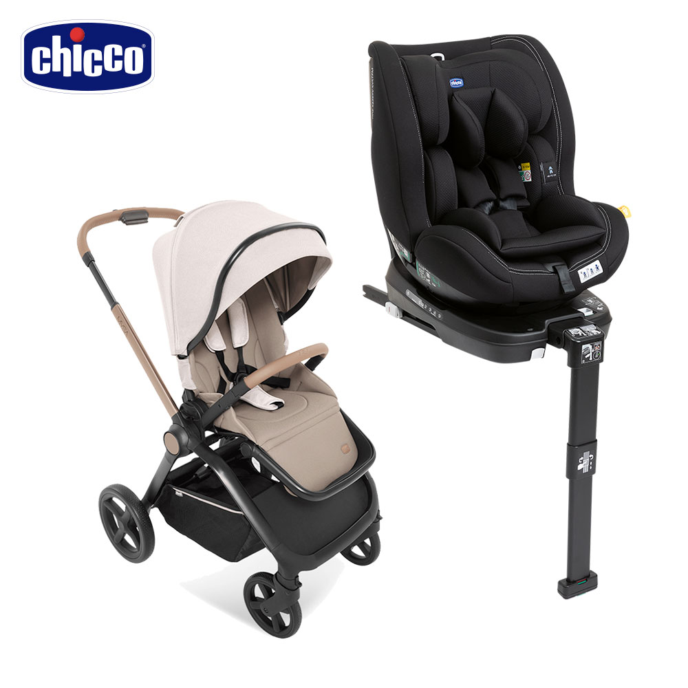 chicco-Mysa時尚手推車+Seat3Fit Isofix安全汽座