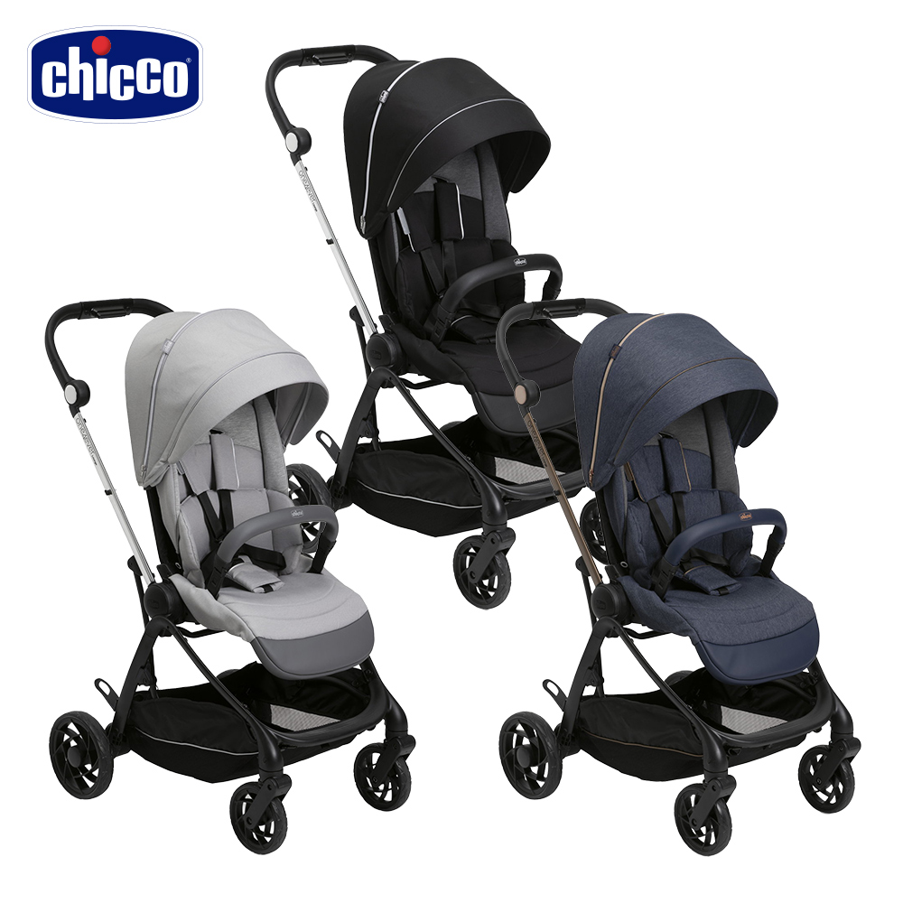 chicco-One4Ever Lounge 全能秒收雙向輕量手推車-多色