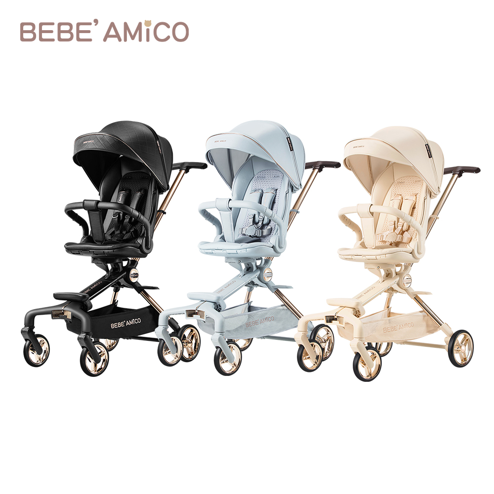 BEBE AMICO-X7輕奢小休旅雙向手推車