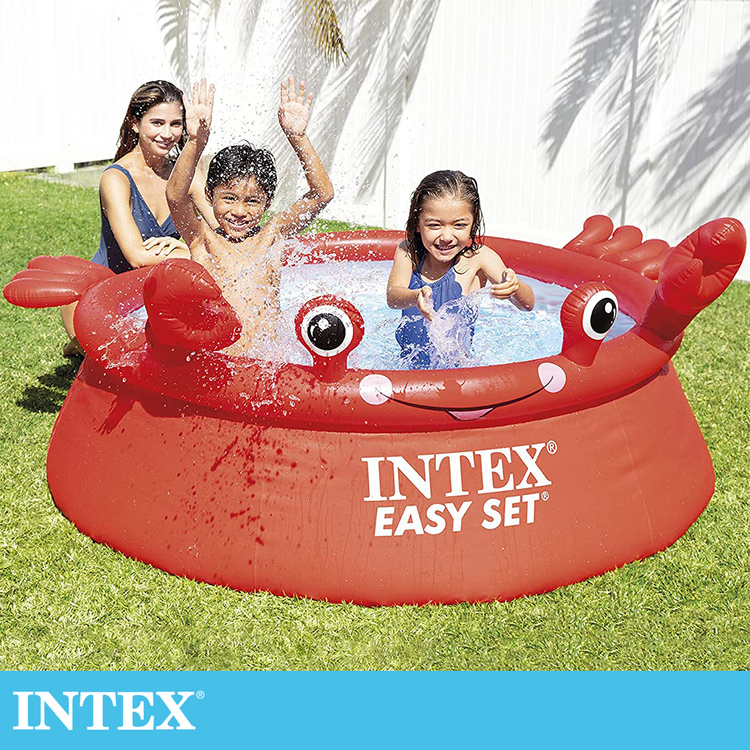 INTEX 螃蟹簡易裝EASY SET游泳池183x51cm(880L)適用3歲+ (26100NP)