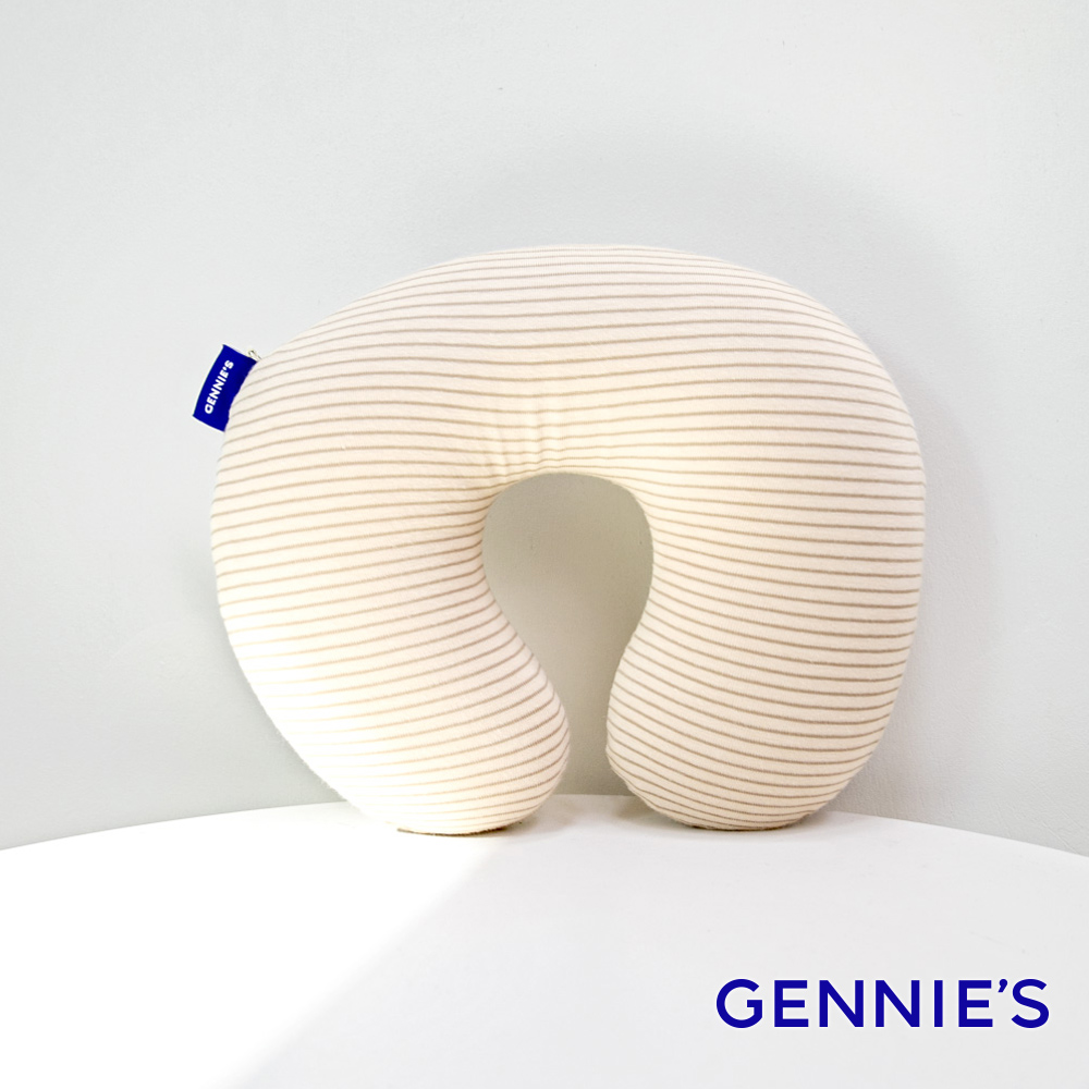 Gennies奇妮 智能恆溫抗菌嬰兒頸枕(卡布奇諾GX46)