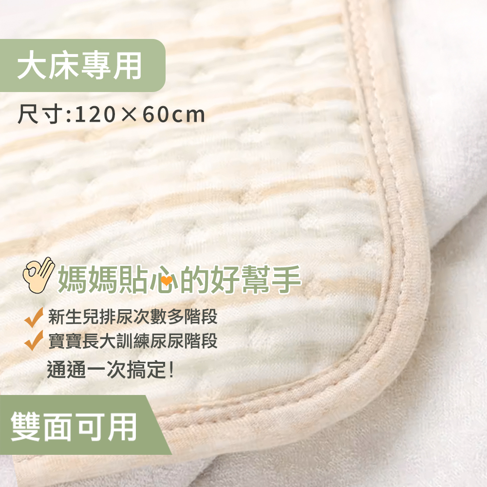 【i-Smart】嬰幼兒防水尿墊 60x120cm