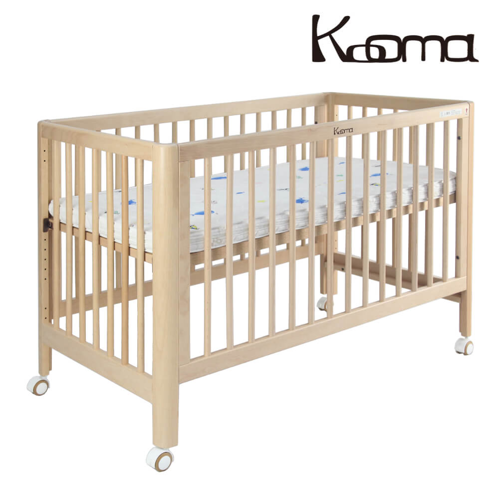 Kooma 歐式櫸木嬰兒中床(含床墊)