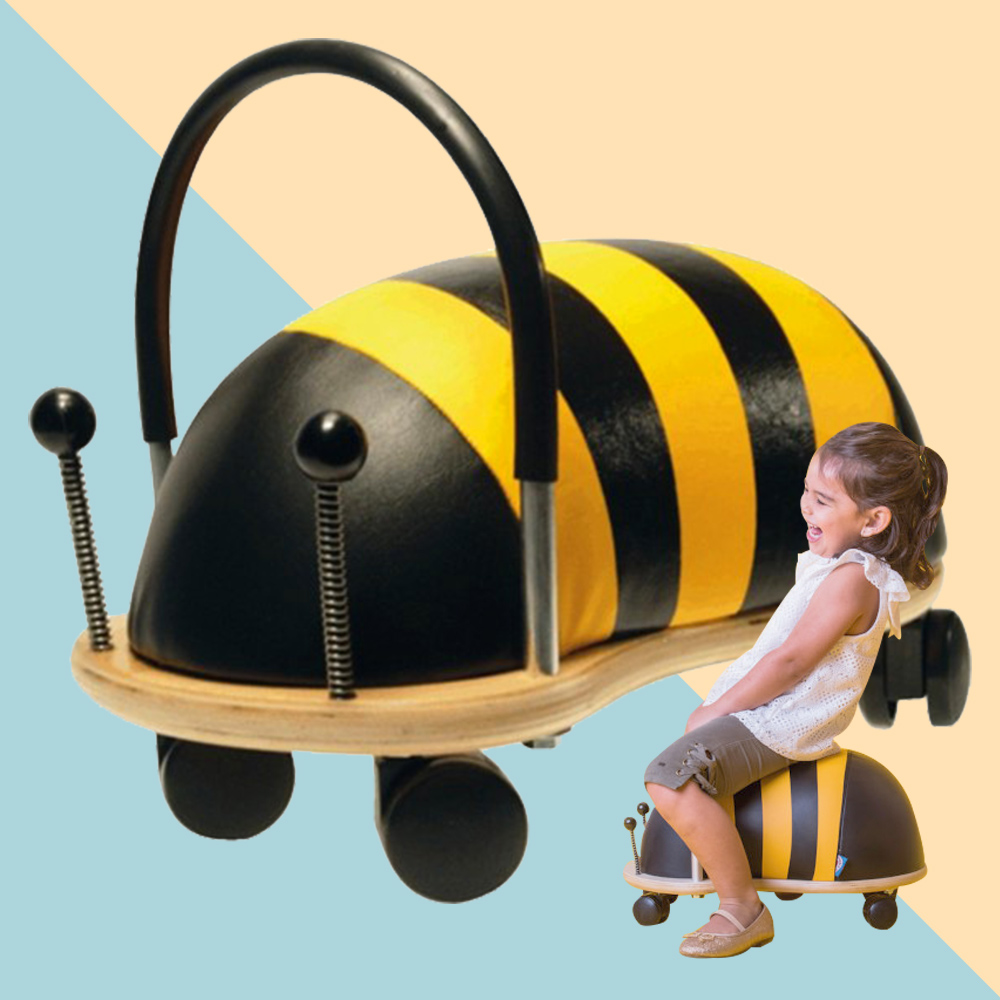 【Wheely Bug】扭扭滑輪車-嗡蜜蜂 簡易包裝
