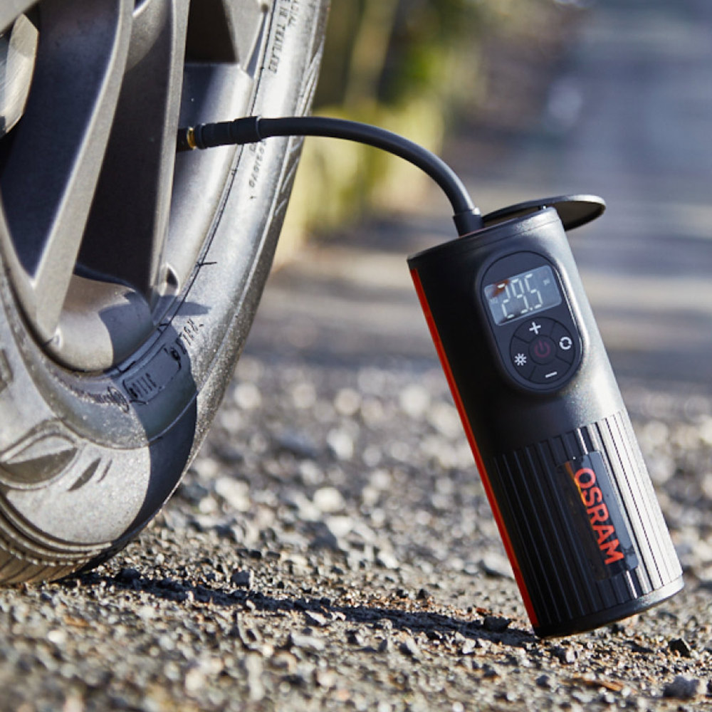 OSRAM 無線電動打氣機 TYREinflate 2000 充氣/LED照明