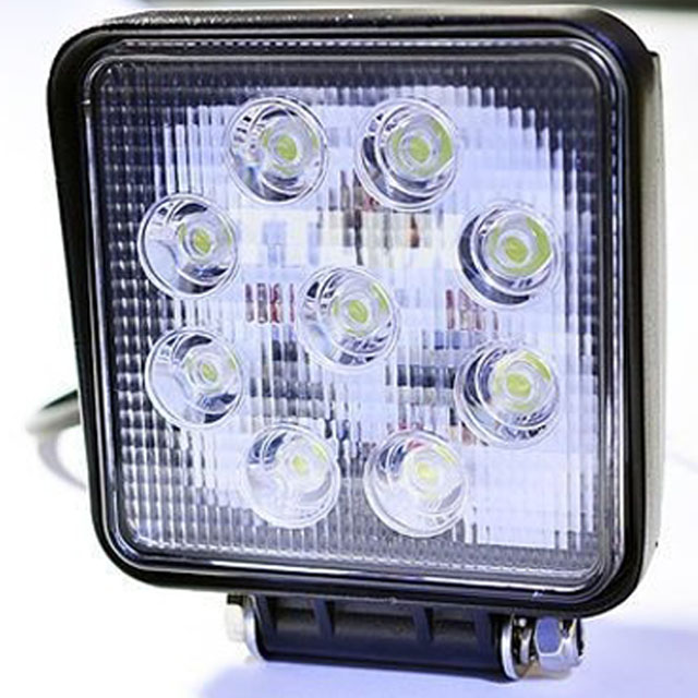 27W LED工作燈 方形 12V~90V