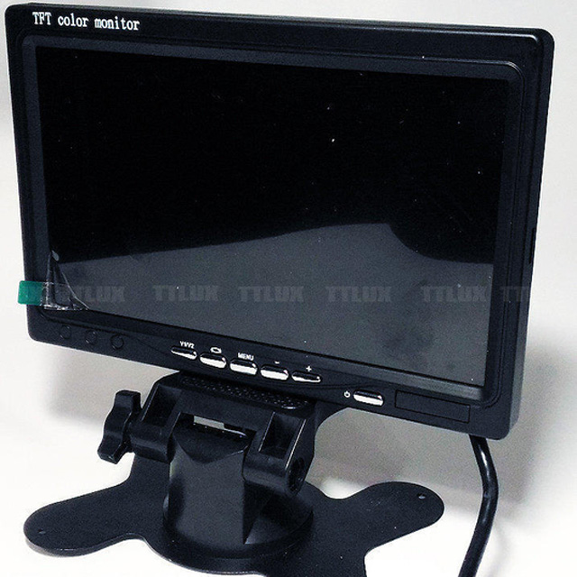 7吋LCD車用螢幕(AV頭)