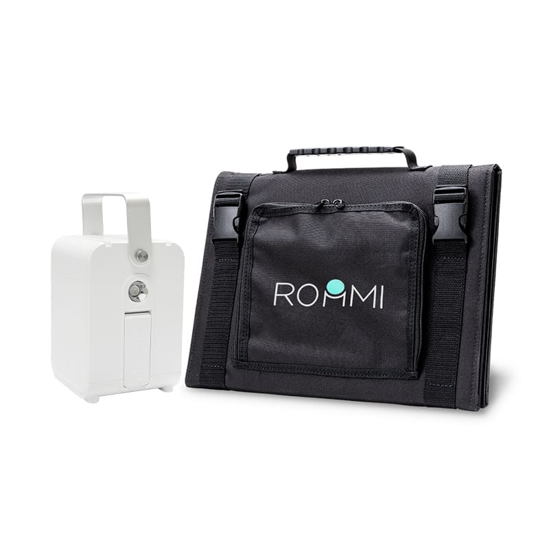 ROOMMI 多功能行動電源供應器｜60W太陽能板套組