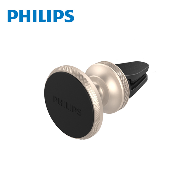 【Philips 飛利浦】不脫落磁吸式車用手機支架 DLK35006